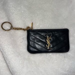 Saint Laurent Cassandre Matelasse Key Pouch